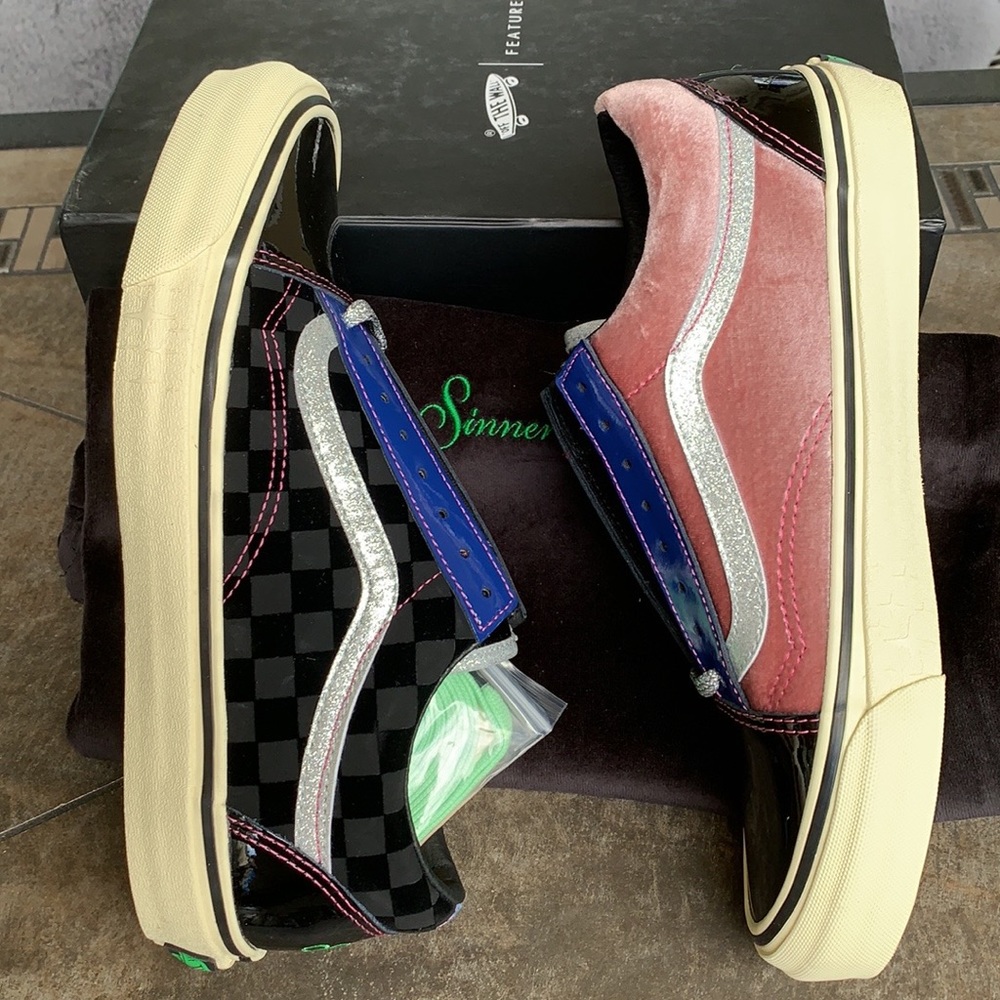 VANS Og Old Skool Lx Sinner’sclb Bktrnsprntyw MENS - Picture 3 of 17